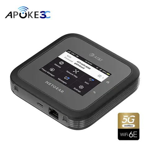 Netgear】5G分享器M6 Pro 高速8G下載MR6500-1A1NAS 5G行動網卡4G