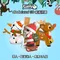 EUGY 3D紙板拼圖 【聖誕限量系列三入組】聖誕老人、麋鹿、雪人