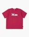 【23SS】 87MM_Mmlg Mm文字短袖上衣 (紅)
