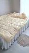 韓製寢具MAATILA－M2抗過敏四季用棉被：cream yellow奶酪色！