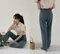 Slowand made－Base Denim中藍色小直筒牛仔褲：4 size（有加長版本）