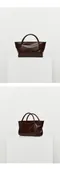 韓國設計師品牌Yeomim－mini dapper bag (crinkle brown)