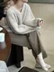 LINENNE－petit flat shoes (ivory)：經典平底鞋