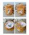 單純點圓桶型玩具籃/洗衣籃-客製化預購｜I19