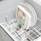 日本MARNA洗碗機用矽膠網清洗盒K-693W清潔置物籃(耐熱100度;適廚房小物,例:奶嘴瓶蓋醬油碟水果籤叉子)