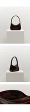 韓國設計師品牌Yeomim －mini ridge bag (crinkle brown)