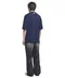 【25SS】Nomanual 美式拚色圖案短袖上衣(深藍)