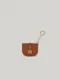 FOLNUA－Petit Poche Case Brown - stitch：Airpods皮革保護套