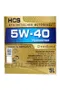 【缺貨】RAVENOL HCS 5W40 合成機油 5L
