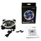 RGBSF02 Blaze PWM RGB Radiator Fan-Rainbow Effect