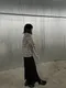 藏藍色修身圓領毛衣 (三色)