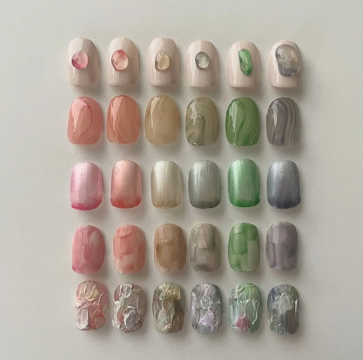 THE FAVORI x SATOKO AGATE凝膠6色