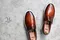 EDWARD MEN & WOMEN PATINA- SLIP-ON懶人鞋手染款