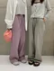 LINENNE －cotton banding pants (5color)