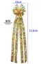 優雅飛舞蝴蝶結 (KF6868GC-6-6/Elegantly flying Bow) ｜手作｜布置｜裝飾｜大蝴蝶結｜黃色｜拷克｜鐵絲邊