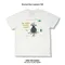 酉 5pm.twcaudex® - BE RICH PLANT MORE / Brachychiton rupestris TEE / White