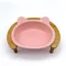 貓頭瓷碗(粉紅)