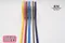 K1682 雙色銀蔥羅紋帶 -9MM (K1682 Two colors of Grosgrain with Silver Metallic ribbon-Light color series -9MM)