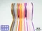 K849-38 撞色跳色緞帶38MM  (K849-38 Tricolor Srtipes Woven Ribbon 38MM)