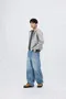 【26SS】韓國 塗鴉花朵牛仔長褲(2色)