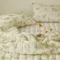韓製寢具MAATILA－夏季人造絲纖維涼爽棉被：綠茶葉子