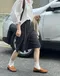 LINENNE－bermuda formal slacks (2color)：五分西裝短褲 Restock！