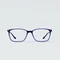【NOOZ】時尚造型老花眼鏡－鏡腳便攜款（矩形－深藍色）