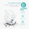 Anker PowerPort2 2孔 快充急速充電器 (白色) A2023123