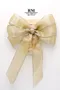 新的希望蝴蝶結(W908-1/New Hope Butterfly Bow) ｜手作｜布置｜金色｜緞帶用途