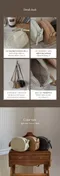 Slowand－Coz vintage cross bag：復古真皮小包