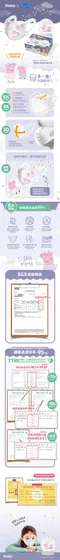 【博寶兒】SDC 立體醫療兒童口罩- 30枚入 佩佩豬  水晶球(四層防護)
