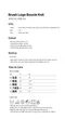 【24FW】Fallett 毛邊LOGO針織上衣(褐)