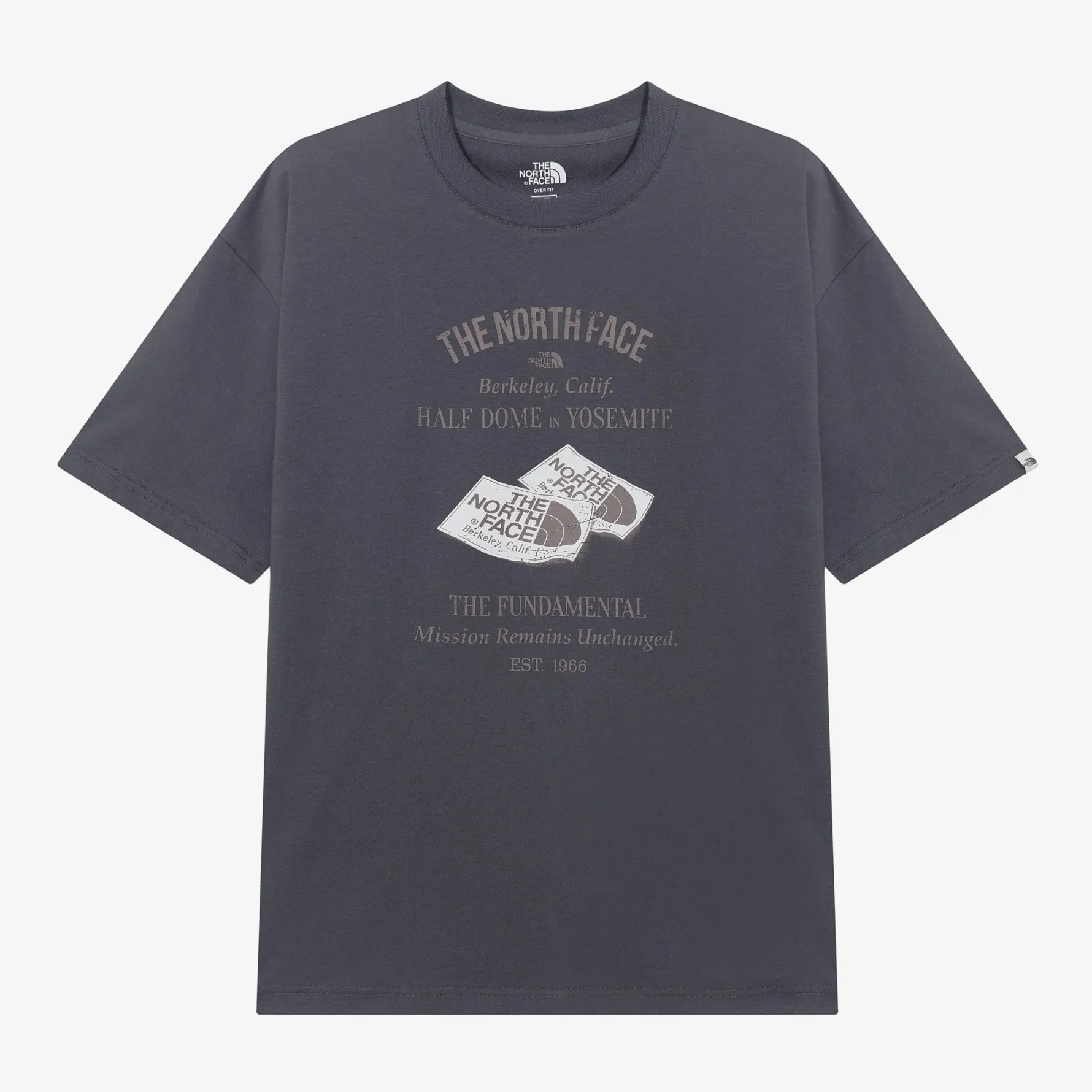 ★THE NORTH FACE☆RETRO S/S R/TEE NT7UR05 THE NORTH FACE RETRO S/S R/TEE 復古白色標籤圓領短袖上衣NT7UR05