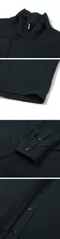 【22FW】 MMIC 立體口袋剪裁高領上衣 (深灰)