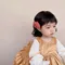 復古碎花蝴蝶結髮夾兩件套