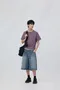 【26SS】韓國 撞色橫條紋短袖上衣(3色)