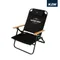 【KZM】 素面木手把可調低座折疊椅-贈送專用椅套 三段