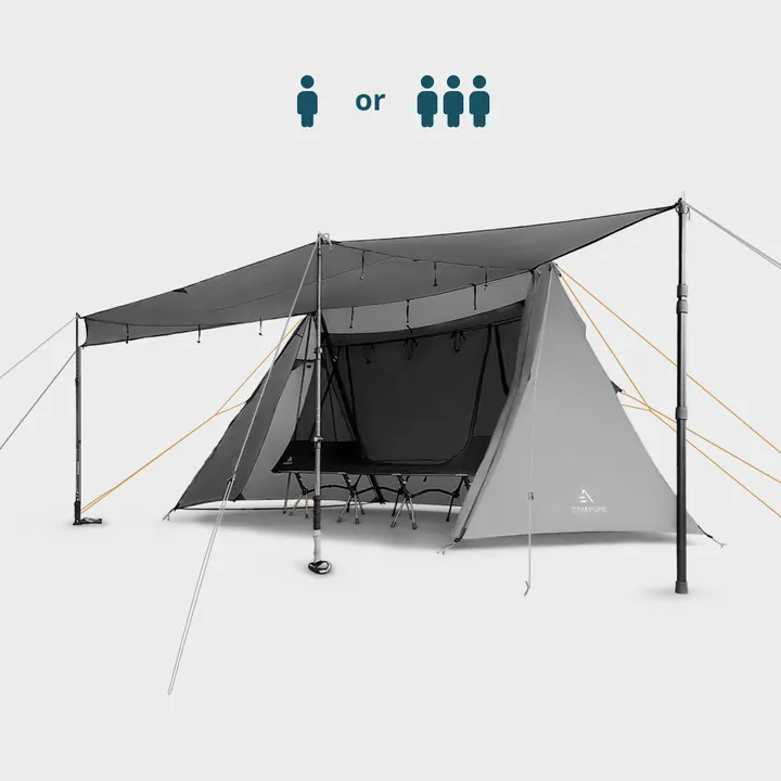 Tipi Tent - Happy Bear