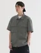 【25SS】Covernat 經典工裝口袋短袖襯衫(深灰)