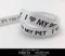 PR466-1-19-1 I ❤ MY PET英文印刷緞帶 16MM (PR466-1-19-1 " I ❤ MY PET" Ribbon 16MM )