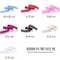K854-15 中尼龍雙叉緹花雪紗帶 15mm (K854-15 Satin Middle Sheer Wired Ribbon -15mm)