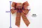 紅綠交織蝴蝶結 (W852/Red and Green Interwoven Butterfly Bow) ｜手作｜布置｜聖誕｜緞帶用途