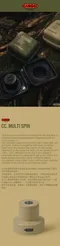 [ CARGO ] 多功能擺頭控制器含收納盒雲台- 黑色│雲台