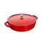 【缺貨】Staub 水滴型鑄鐵鍋 24cm 2.4L 櫻桃紅／深藍色