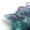 【8折福利品】超光紫綠螢石獨角獸擺件(小)