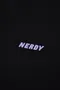 【22SS】 Nerdy 背後地球Logo長袖Tee(黑)