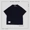 REPUTATION PRODUCTIONS®  LABEL COLLAR  / D - TEE.SS - 經典咬標TEE / 湛藍