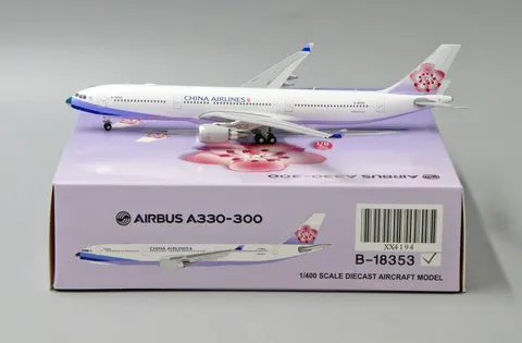 JC Wings 1/400 中華航空China Airlines A330-300 B-18353 <國泰鼻>