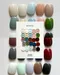 Palette. Nuance Collection 柔霧層染系列彩色凝膠25色套組