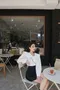 ✈朵朵軟雲糖-韓國造型百摺短裙